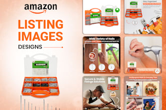 design amazon listing images and infographics