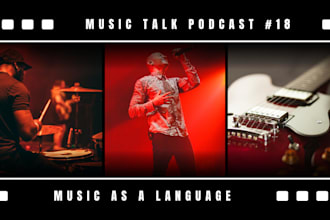 design your music album cover spotify cover podcast cover  motion graphics