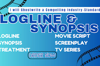 write logline synopsis show bible treatment TV series screenplay movie script