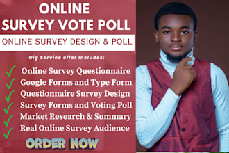 get over 1000 audience to fill online surveys form and polls
