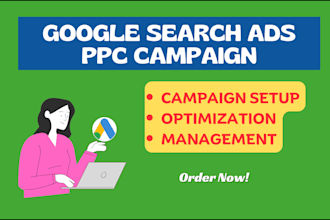 setup, audit and mange your google ads ppc campaign