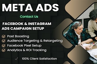 create effective facebook and instagram ads campaigns and meta ads marketing