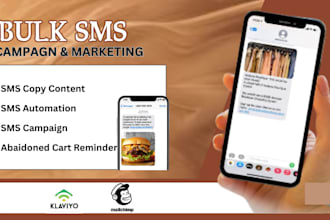 send bulk sms campaign, mailchimp sms , klaviyo sms , cold emailing marketing