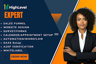 setup gohighlevel sales funnel ghl automations gohighlevel saas