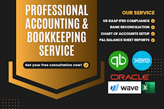 do excel, quickbooks, xero and wave bookkeeping