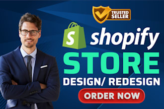 design, redesign shopify store, shopify dropshipping store