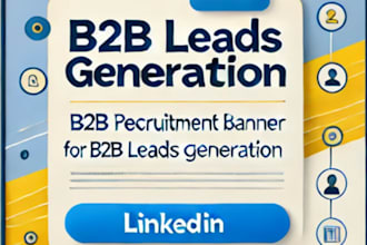do recruitment leads, linkedin leads and b2b lead generation