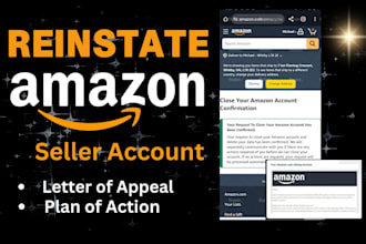 do amazon account reinstatement and fix amazon account section 3 suspension