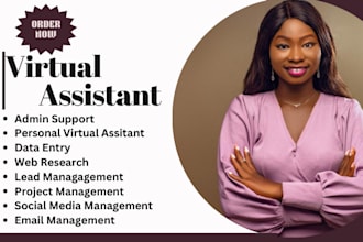 virtual assistant, administrative, personal, executive VA social media manager