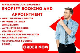 setup shopify booking and appointment website cowlender apntly bookeasy ointo