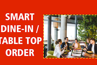 provide self order dining solution and online order with code