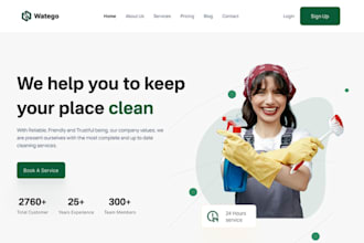 do booking koala website commercial cleaning website and house cleaning website