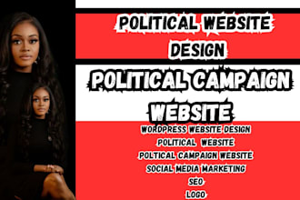 political website political campaign website election wordpress website