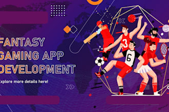 create fantasy cricket app,fantasy sport app,basketball app,football,golf app