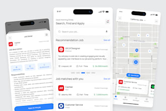 develop employment app, iot app, saas app, crm app, school ai website