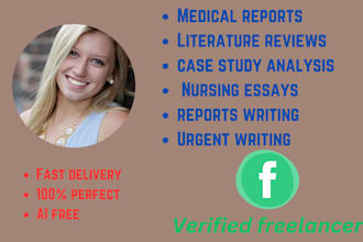 do medical, nursing and public health case studies and case study analysis