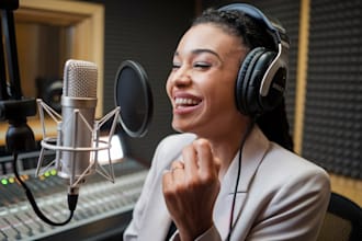 be your female gospel singer, music producer vocalist, rock,pop, songwriter, edm