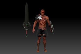 edit 3d game model, gmod, vrm, skyrim, retopology, retexture, ue5 rig, mocap ssm