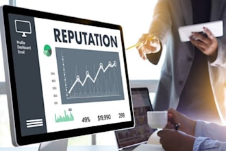 do reverse seo, remove negative link and articles, enhance online credibility