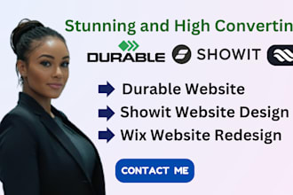 build durable website webwave showit website duable ai forum website