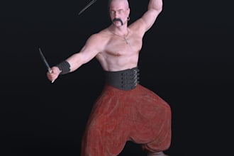 ready animated 3d character, pbr textures, ik fk control rig, uv map, ue5, unity