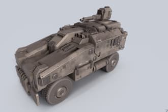 fantasy 3d game vehicle, military car, 8k racing car, realistic texture, ue5 rig