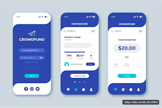 develop secure crowdfund campaign app investment app fundraising app charity app