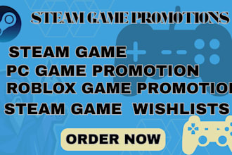 do steam game promotion, roblox game, steam game, game promotion, steam gamer