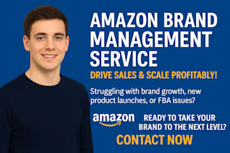 be amazon brand manager, fba expert, brand consultant