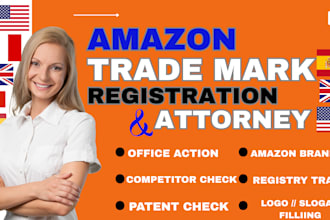 do your licensed USA trademark attorney, amazon brand registry, patent attorney