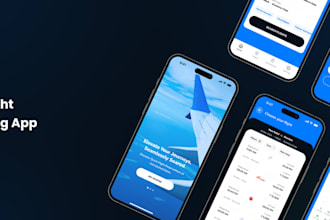 develop flight booking app, airline app, hotel booking app, taxi booking app