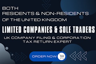 file UK company accounts ct600 corporation tax returns hmrc