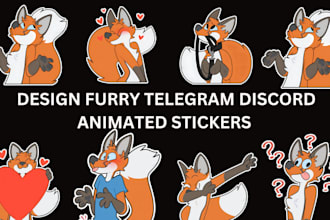 draw furry telegram stickers nsfw furry stickers discord animated stickers gif