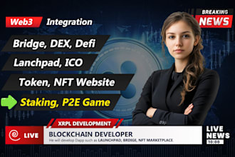 be a dedicated xrpl developer dapp meme coin nft minting token trading defi dex