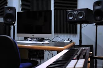 create piano backings for songs