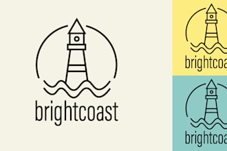 create a minimalist line art logo for your business