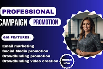 do crowdfunding promotion kickstarter indiegogo gofundme campaign fundraising