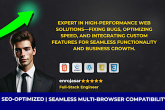 fix website bugs and errors fast
