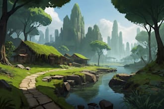 environment concept art landscape design