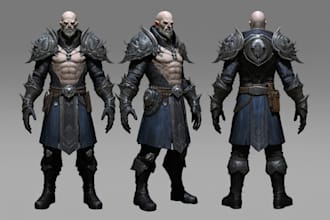 design concept art of a character, environment or object