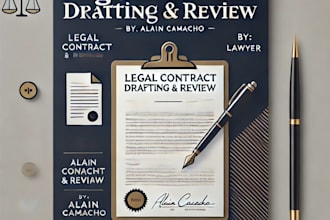 draft and review legal contracts