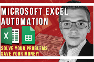 do custom excel spreadsheets macros and automation for businesses