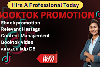 promote your book on tiktok booktok and kdp boost your author brand and sales