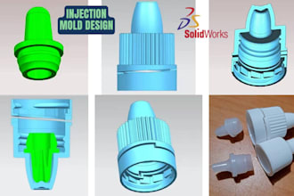 design plastic injection mould, dfm, moldflow, silicone mould, 3d product design