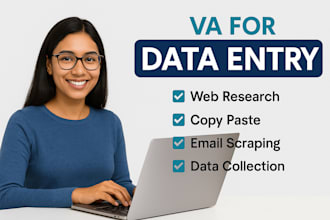 do data entry, copy paste, and online research tasks accurately