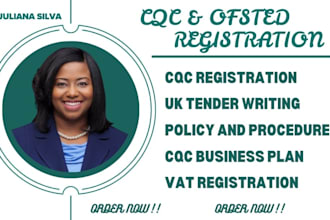 do cqc, ofsted registration, do cic, ciw, UK ltd formation, llc registration