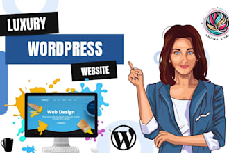 rebuild and redesign luxury wordpress website using elementor pro