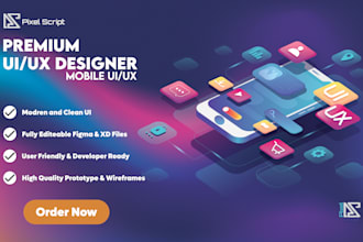 design mobile app, UI and UX design for mobile app in figma