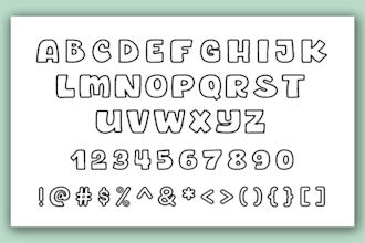 make a custom font for your projects and otf, ttf files