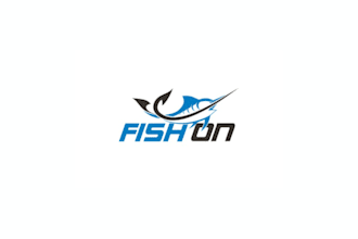 do fishing, angler, fish, hook, water, outdoor, adventure and marine logo design